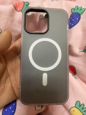 Gray MagSafe Compatible Phone Cas